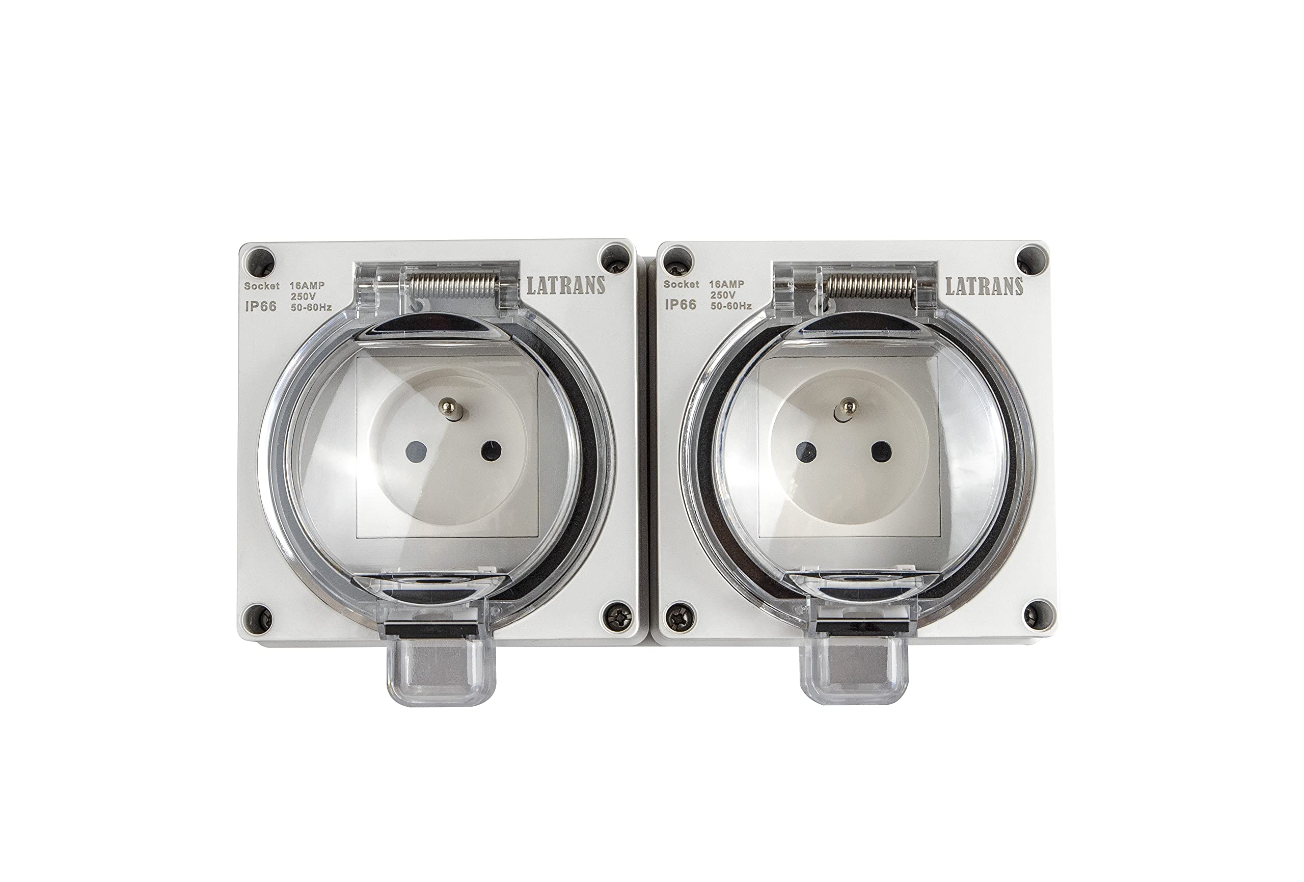 Innenleben Steckdose 1 Fach Weiu00df - - Bodensteck Produktbild-Vorschau 12