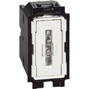 Einpoliger Druckknopf 1 Modul 10A - bticino Living Now K4005