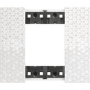 Abdeckrahmen 2M Pixel Italienischer Standard - bticino Living Now KA4802MW