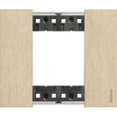 Abdeckrahmen 2M Gold Italienisch Standard - bticino Living Now KA4802ZW