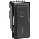 Schalter für Warmwasserbereiter 2P 16A schwarz 1M - bticino Living Now KG4002