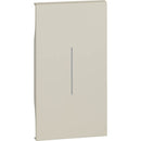Frontabdeckung ohne Symbol 2M cremefarben - bticino Living Now KM01M2