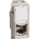 Datendose 1xRJ45 Cat. 6 UTP 1M cremefarben - bticino Living Now KM4279C6
