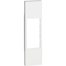 Frontabdeckung für RJ45 und RJ11 1M weiß - bticino Living Now KW07