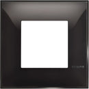 Abdeckrahmen 1x 2M schwarz /Blister/ - bticino Classia R4802BC