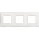 Abdeckrahmen 3x 2M Eissatin /Blister/ - bticino Classia R4802M3ES