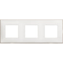 Abdeckrahmen 3x 2M weiß satin /Blister/ - bticino Classia R4802M3WS