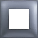 Abdeckrahmen 1x 2M Metallisch blau /Blister/ - bticino Classia R4802LM