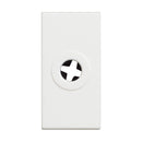 Kabelauslass 9,5mm ohne Terminals 1M weiß /Blister/ - bticino Classia RW4953