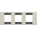 Abdeckrahmen 2x2x2M cremefarben Deutsche Norm - bticino Living Now KA4802M3KM