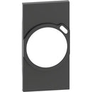 Schuko Frontabdeckung mit USB Typ C 2M schwarz - bticino Living Now KG63