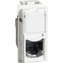 Computersteckdose 1xRJ45 Cat. 5e UTP Steckverbinder werkzeuglos IDC 1M weiß - bticino Living Now KW4279C5E