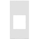 Frontabdeckung Keystone 1M weiß /Blister/ - bticino Classia RW4956