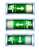 Éclairage de secours Éclairage de secours Sortie Sortie de secours Éclairage d'issue de secours Éclairage de secours Éclairage d'issue de secours SORTIE IL pf