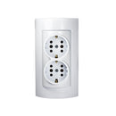 3-fach Aufputz Schuko Steckdose NEU Aufputz Schuko Steckdosen 3 Steckplätze CE (2-fach)