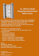 2x steel 100mm satin cover swing door hinge swing door hinge swing door hinge 
