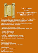 2x steel 100mm brass cover swing door hinge swing door hinge swing door hinge 