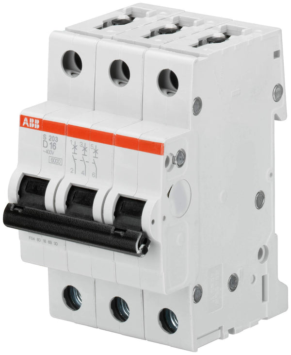 ABB S203 D16 AUTOMATISCHER 6KA 3P