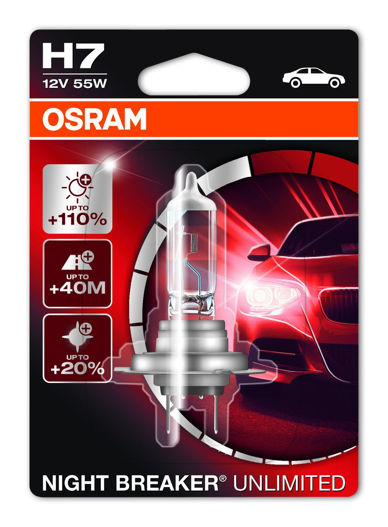 OSRAM 64210NBU-01B Night Breaker Unlimited Blister H7 bulb