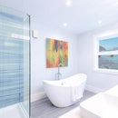 Cata | Badezimmer-Abluftventilator | Modell E - 150 Gth | Badezimmer-Abzugshaube Serie e Glass | Ventilator für Abluftventilatoren | leiser Badezimmer | Abluftventilator für Bad | Farbe Weiß | 6 Stück