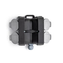 Prise Schuko en caoutchouc à 4 voies IP44 Couplage Schuko en caoutchouc solide avec capuchons étanche pièce humide à l'extérieur prise Schuko IP44 (prise en caoutchouc à 4 voies)