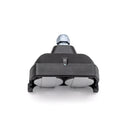 2-way rubber Schuko socket IP44 solid rubber Schuko coupling with cover caps waterproof damp room outside Schuko plug IP44 (2-way rubber socket)