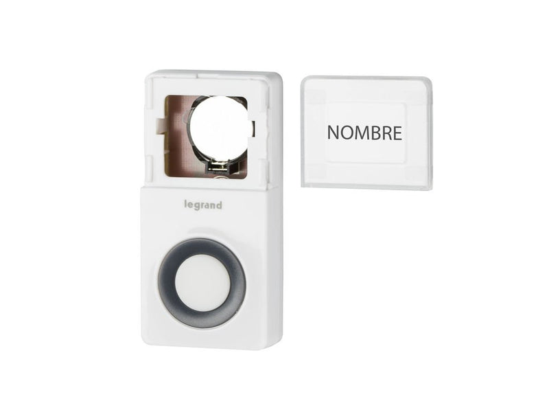 Legrand LEG94224 Wireless 36 Melodies Battery Operated Luminous Doorbell