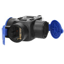 ORNO OR-AE-1346(GS) Distributeur hermétique avec 3 prises Fiche IP44 résistante aux chocs version Schuko