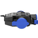 ORNO OR-AE-1346(GS) Distributeur hermétique avec 3 prises Fiche IP44 résistante aux chocs version Schuko