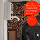 SCAME - Elektroauto-Ladekabel – Anschluss dreiphasig Kabel Typ 2 zu Typ 2 – 22 Kilowatt – 32 Ampere – Länge 5 Meter