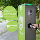 SCAME - Elektroauto-Ladekabel – Anschluss einphasig Kabel Typ 2 zu Typ 2 – 7,4 Kilowatt – 32 Ampere – Länge 5 Meter