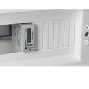 Virone EM-2 Digitaler Wechselstromzähler Einphasiger Energiezähler, 40A, Impulsausgang, 1 Modul, DIN TH-35mm