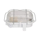 Orno Austrul E27 Wandleuchte Aussen Kellerlampe IP54 Metal Gitter, 60W weiß