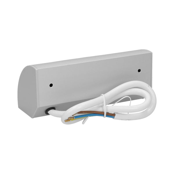 Orno AE-1303/G(GS) corner socket 2 compartments, ideal for kitchen, office and worktop, 45° surface mounting 3680W 16A