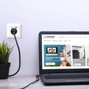 ORNO AE-13232(GS) Prise USB encastrée blanche, 1 x USB-A + USB-C 5VDC/2,8A 3680W Type : Schuko