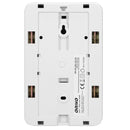 ORNO Brevis Maxi Türklingel Kabelgebunden Mechanischer Gong 80dB Weiß 230VAC