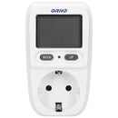 Orno WAT-419(GS) Stromzähler für Steckdose | Energiekosten-Messgerät mit LCD Bildschirm | Maximale Leistung 3680W | Energiemessgerät |
