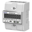 ORNO OR-WE-516 Stromzähler Hutschiene 3-Phasen-Anzeige des Stromverbrauchs mit MID Zertifikat, Modbus Kommunikationsprotokoll, 0,25A - 80A, 3 x 230V/400V, 50/60Hz, 1000 imp/kWh