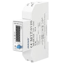 Orno LCD digitaler Wechselstromzähler 1-Phasen-Stromzähler mit RS485 Port und MID Zertifikat, 100A Energieverbrauch