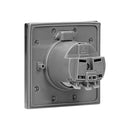 ORNO AE-1397(GS) prise hermétique encastrée en acier inoxydable, Schuko IP44,