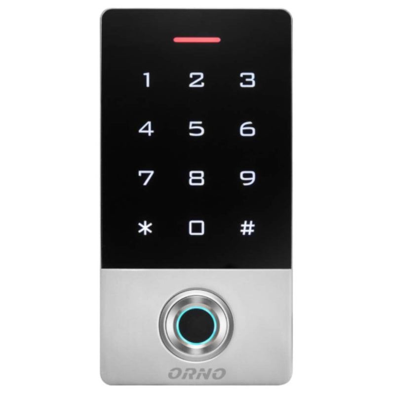 ORNO OR-ZS-822 Waterproof Fingerprint Lock Compatible with Access Cards