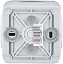 Legrand 69711 Aus-/Wechselschalter Plexo55 Ap.Wd. IP55 Schlagfest, Gelb