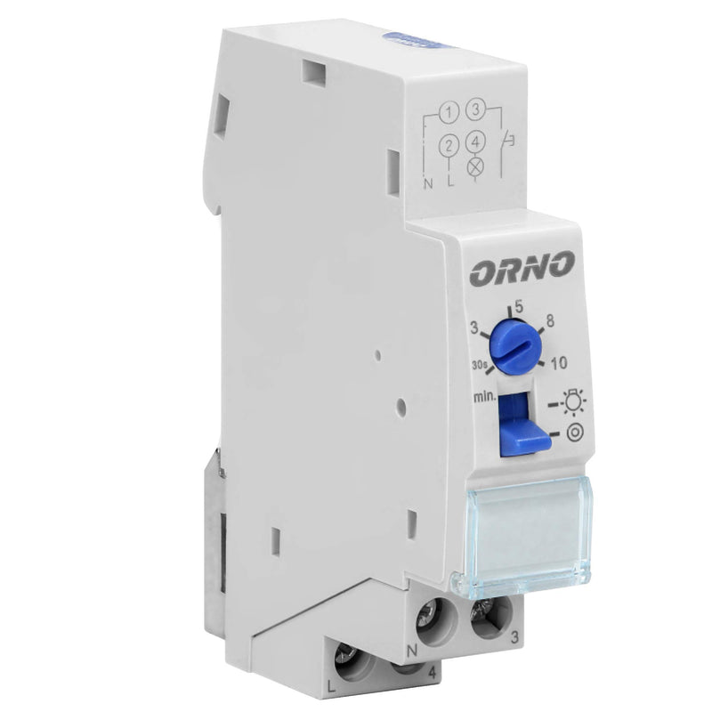 Orno OR-CR-230 Treppenhausautomat 230v || Max. Belastung : 2300W || Montage:Din-Schine