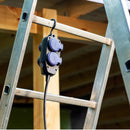 ORNO OR-AE-13160(GS) Mehrfachsteckdose Außen Werkstatt Steckdose IP44 4-Fach mit Hängendem Haken (5m Kabel)
