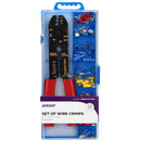 ORNO AE-13136 Kabelschuhe Set mit Crimper mehrfarbig (mit einer Crimper)