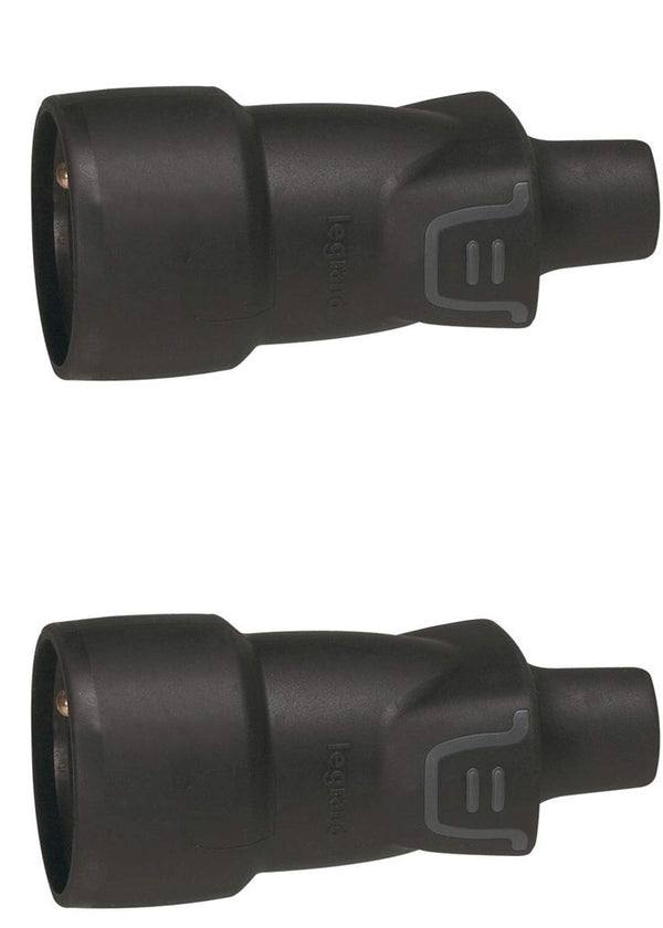 Legrand LEG50446 Verlängerungskabel 16 A Gummi gerade Ausgang IP 44 IK 08 Kabel Durchmesser 2,5 mm (2)