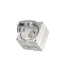 Prises Deuchtraum Schuko en saillie 1 ou 2 fois IP66 même lorsque la fiche est en fonctionnement (1 fois)