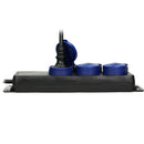ORNO OR-AE-13158(GS)/3M Mehrfachsteckdose Außen Werkstatt Steckdose IP44 3-Fach mit 3m Kabel (3m)