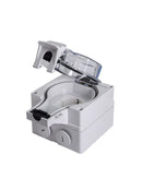 Prises Schuko Deuchtraum en saillie 1 ou 2 prises IP66 même lorsque la fiche est en fonctionnement (prise Schuko 1 prise IP66 avec interrupteur)