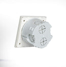 Prise Schuko encastrable Latrans avec 2 x USB 2100 mA Idéale pour charger tous les smartphones, tablettes, appareils photo numériques, MP3, etc. (prise avec 2 prises USB et murales et câble)